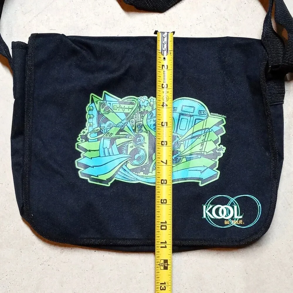 Vintage Kool Cigarettes Art Messenger Travel Purse Laptop Bag